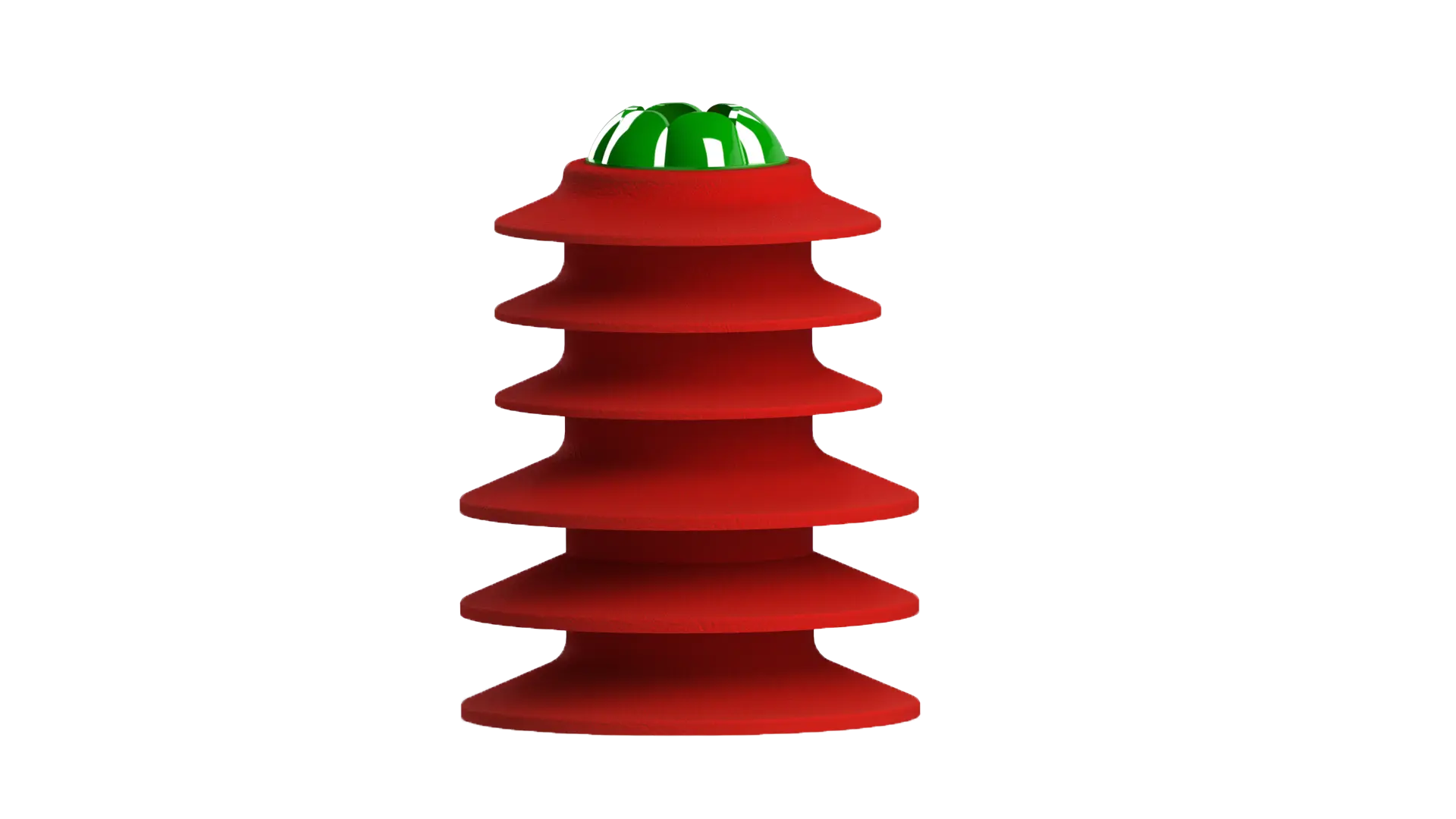 Non-Rotating-Bottom Plug-Combination Cementing Plug- Flower Type-Orange Color-Digger Downhole Tools Private Limited